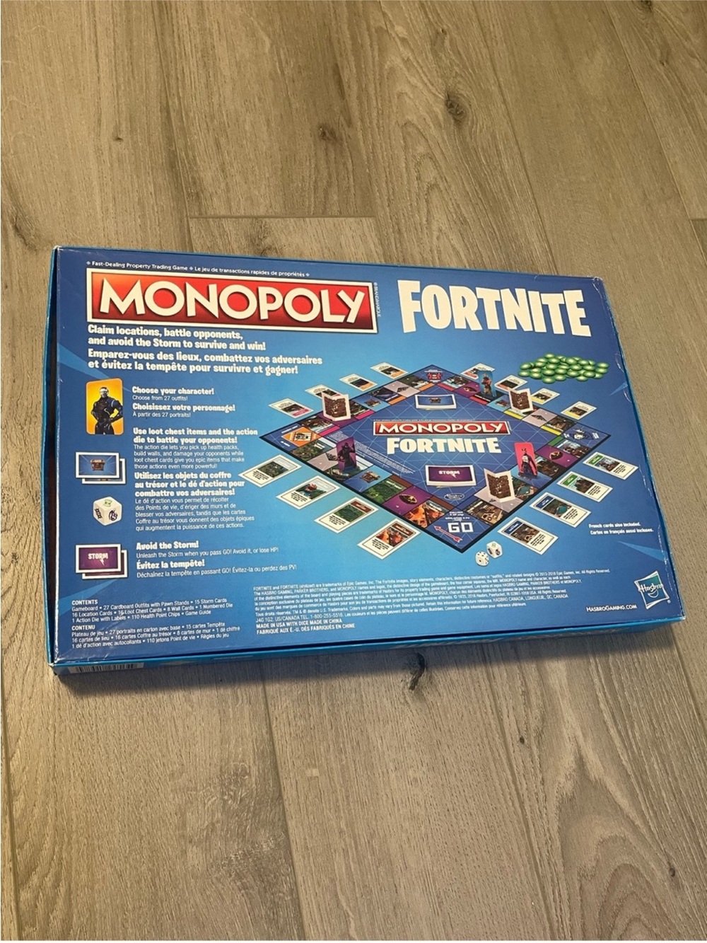 Fortnite Monopoly Board Game Hasbro - Picture 5 of 6